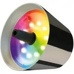 LED-Tischleuchte Top 2.0 sompex spacegrau, Designer Lexis Kraft, Lampenschirm 9...