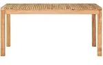 Jan Kurtz M&ouml;bel Tisch Samoa Teak braun, 150x75x75 cm
