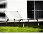 Jan Kurtz M&ouml;bel Aluminiumliege Amigo Big, Designer Francesco Favagrossa, 75x40...