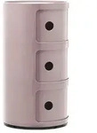 Kartell Container Componibili malve lila, Designer Anna Castelli Ferrieri, 58.5 cm