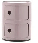 Kartell Container Componibili malve lila, Designer Anna Castelli Ferrieri, 40 cm