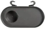 Getr&auml;nkehalter oder Ablage f&uuml;r Liegen Lafuma titanfarben grau, 30x7x15 cm