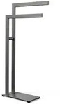 Zack Handtuchst&auml;nder Linea graphite grau, Designer Zack Design, 15x80x38.5 cm
