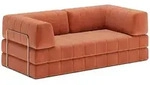 Schlafsofa CozyPad Innovation Living Bezug Rust Orange orange, Designer Flemming