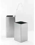 Zack Schirmst&auml;nder Angolo Edelstahl matt silber, Designer Zack Design, 22x50x22 cm