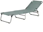 Dreibeinliege Amigo Fiam salbei gr&uuml;n, Designer Francesco Favagrossa, 60x28 cm