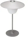 LED-Outdoorleuchte Ani Lamp Blomus satellite (hellgrau), Designer Kaschkasch, 33 cm