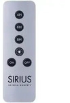 Fernbedienung SIRIUS Sirius silberfarben/schwarz, 3x20x1 cm