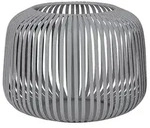 Laterne Lito Blomus Steel Gray grau, Designer Nina Th&ouml;ming, 10 cm