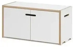 Regal Hochstapler Tojo MDF, wei&szlig; beschichtet, Designer Dirk Fr&ouml;mchen,...