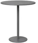 Outdoor Beistelltisch Stay Blomus Aluminium warm gray pulverbeschichtet grau,