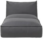 Outdoorbett S Stay Blomus coal grau, Designer Kaschkasch, 80x25 cm