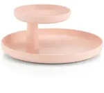 Vitra Etagere Rotary Tray zartros&eacute; rosa, Designer Jasper Morrison, 12 cm