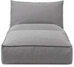 Outdoorbett S Stay Blomus stone grau, Designer Kaschkasch, 80x25 cm