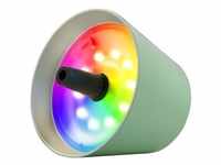 LED-Tischleuchte mit RGB-Farbwechselfunktion Top 2.0 sompex oliv grün, Designer