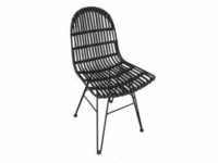 SIT Rattan Vintage Stuhl - ohne Armlehne Rattan ungeschält