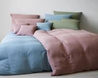 Elegante Musselin-Bettw&auml;sche &raquo;Smooth&laquo; 7095-4 Kissen 40x80 cm