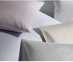 Elegante Mako-Satin Bettw&auml;sche &raquo;Solid&laquo; Natur 6800-70 Bettw&auml;sche 155x200 cm /