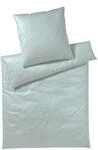 Elegante Mako-Satin Bettwäsche »Sister Stripe« Salbei 3517-04 Bettwäsche /