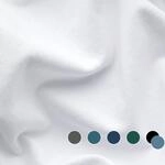 schlafgut &raquo;Pure&laquo; Bio-Spannbettlaken f&uuml;r Topper L / 665 Green Mid