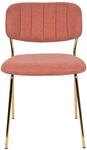 designline &raquo;Jolien&laquo; Stuhl gold/pink