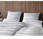 Elegante Jacquard-Satin Bettw&auml;sche &raquo;En Bloc&laquo; 2414-00 Bettw&auml;sche / 200x200 cm / 2x