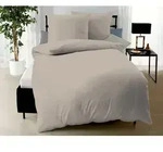 Kaeppel Mako-Satin Bettw&auml;sche Uni 3000/686 cappuccino 135x200 cm / 80x80 cm