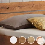 Hasena Pronto &raquo;Ortona&laquo; Massivholzbett 180x200 cm / Buche weiss deckend, lackiert /