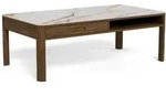 Actona &raquo;Southampton&laquo; Couchtisch Keramik creme 130x45x70 cm / Keramik creme