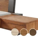 Hasena Oak-Line Wild Nachttisch Caja Wildbuche natur, ge&ouml;lt