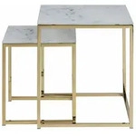 Actona &raquo;Alisma&laquo; Ecktisch 2er Set 45x50x45 cm