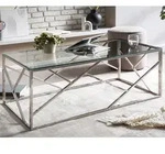 SalesFever &raquo;Orion&laquo; Couchtisch silber 120x45x60 cm