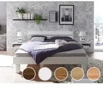 Hasena Pronto &raquo;Prato&laquo; Massivholzbett Weiss deckend, lackiert / 140x210 cm / 25 cm