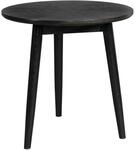 designline &raquo;Fabio&laquo; Couch- / Beistelltisch in Eiche schwarz 80x40 cm