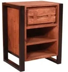 SIT Live Edge Nachtkommode 11859-01 / B 50 x H 65 x T 40 cm