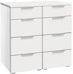 Hasena &raquo;Quatrine&laquo; Kommode Korpus MDF: 10-Weiss / Front, Top: 10-Weiss