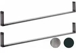 Hasena F&uuml;sse Indus 2er-Set / 20 cm / Anthrazit / 140 cm