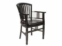 SIT »Samba« Stuhl mit Lehne Antik Akazie massiv 9563-30