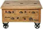 SIT &raquo;Rustic&laquo; Massivholz Mango Truhen-Couchtisch 1994-04