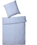 Elegante Casual Bettw&auml;sche &raquo;Breeze&laquo; Hellblau 7038-02 Bettw&auml;sche 200x200 cm / 2x