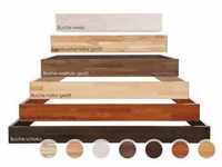 Hasena Wood-Line Massivholz Premium 18 Bettrahmen 120x200 cm / Kernbuche natur,