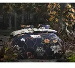 Essenza &raquo;Abigail&laquo; Satin Bettw&auml;sche Dark Blue 135x200 cm / 80x80 cm