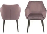 Actona &raquo;Nora&laquo; Armstuhl II 58x84x58 cm / dusty rose