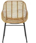 SIT Rattan Tom Tailor Armlehnstuhl 2er Set 56x84x59 cm