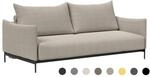 Innovation &raquo;Malloy&laquo; Klappsofa 612 Blida Sand Grey