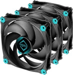 Iceberg Thermal IceGale - Geh&auml;usel&uuml;fter - 120 mm - Schwarz (Packung mit 3)