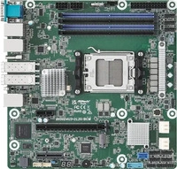 ASRock Mainboard B650D4U3-2L2Q/BCM micro-ATX Sockel AM5 Single - Mainboard - AMD