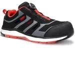 Jori jo_RAPID BOA&reg; black-red Easy ESD S1P Sicherheitssandale schwarz/grau 36...