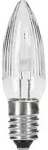 3 St&uuml;ck LED-Topkerze halb geriffelt E10 8-55V 0,1-0,5W 920055, 13x1,5x10cm
