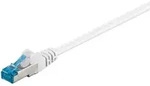 Goobay CAT 6A Patchkabel, S/FTP (PiMF), wei&szlig;